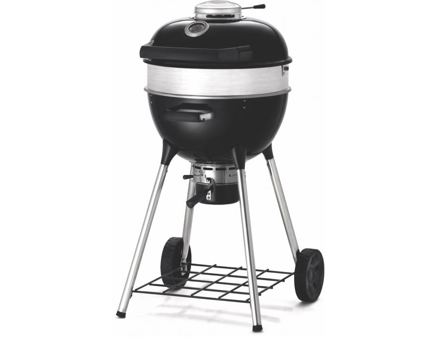 Grill węglowy 18" PRO Charcoal Kettle czarny + zestaw (komin do rozpalania #67802, węgiel drzewny #67107, podpałka #67052) - 5